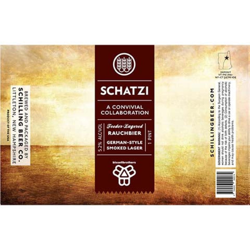 Schilling Schatzi Lager 16OZ SINGLE CAN