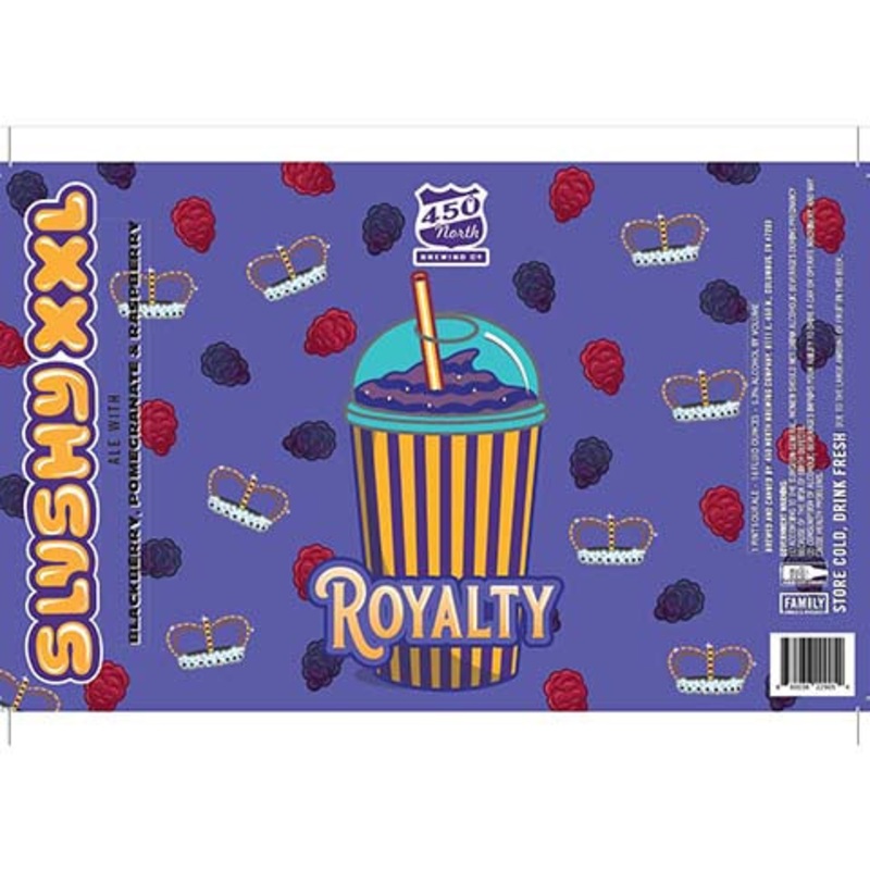 450 North Royalty Slushy XXL Ale 16OZ SINGLE CAN