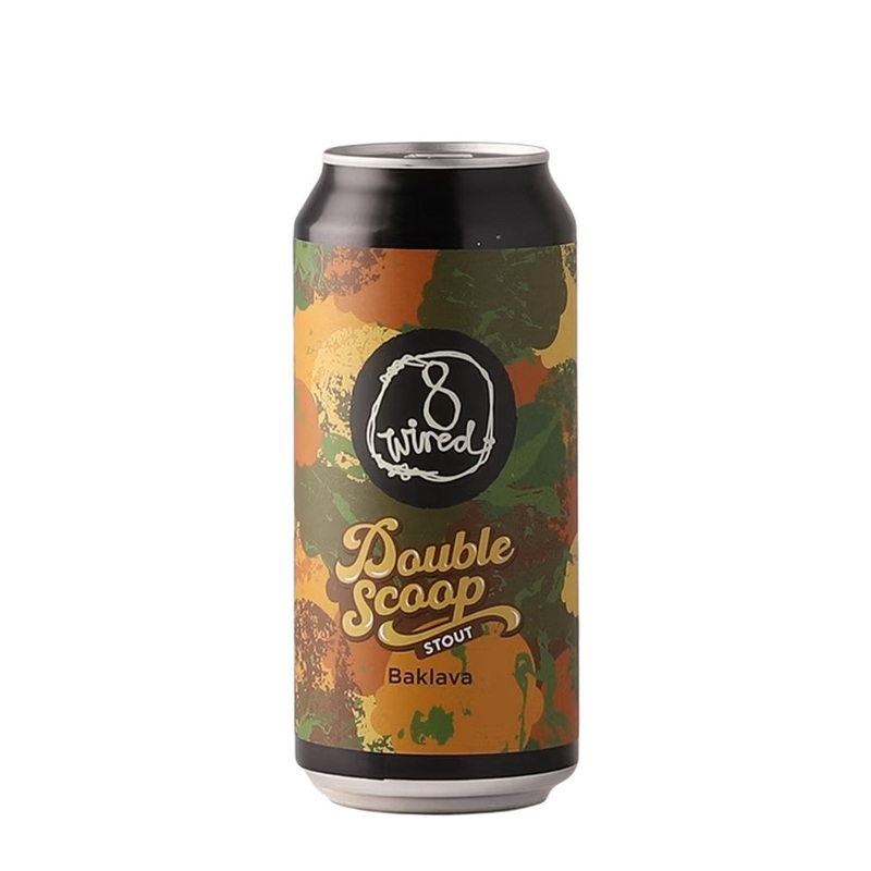 8 Wired Double Scoop Stout Baklava 14.9 fl oz