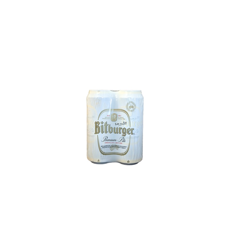 Bitburger Pilsner 4 Pack Cans