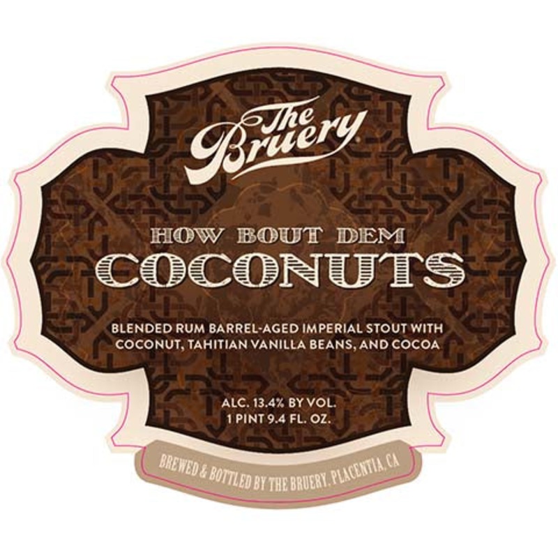 Bruery How Bout Dem Coconuts Imperial Stout 750ML BTL