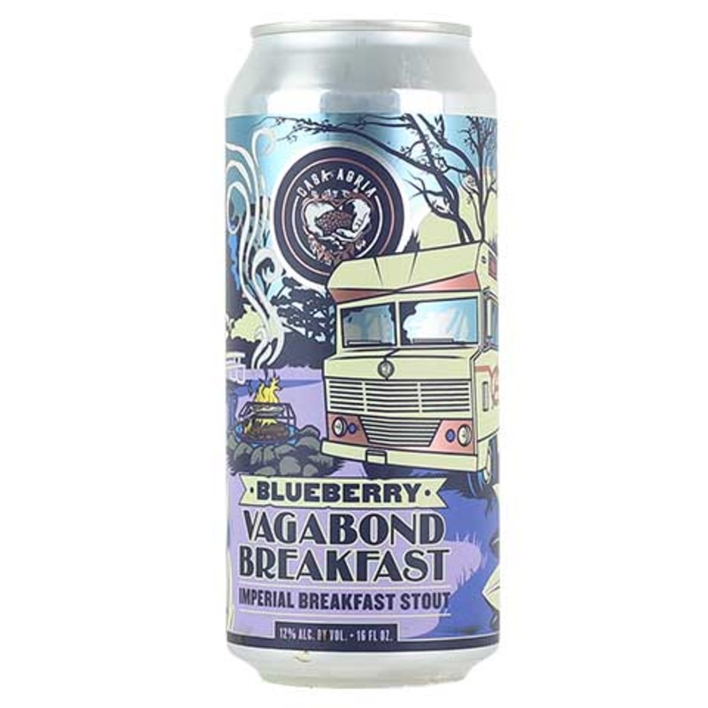 Casa Agria Blueberry Vegabond Breakfast Imperial Stout 16OZ SINGLE CAN