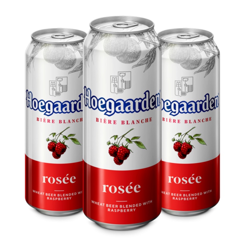 Hoegaarden Rose Beer 500ml Can x3
