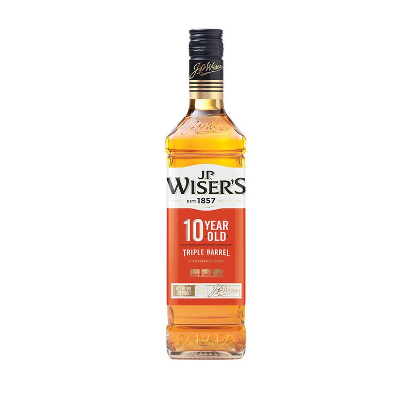 J.P. WISER’S CANADIAN WHISKY BLENDED 10 YR 80 750ML 750ML