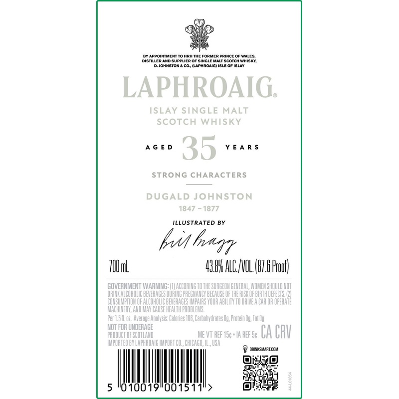 Laphroaig 35 Year Old Islay Single Malt Scotch Whisky 700ml