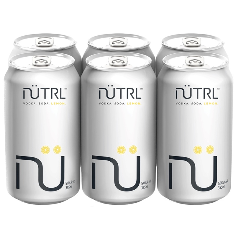 NUTRL VODKA SODA – LEMON 6PK