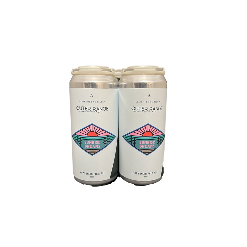 Outer Range Sunrise Dreams Hazy IPA 4 Pack