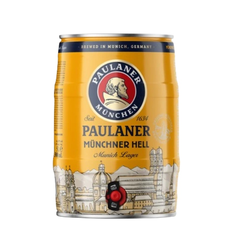 PAULANER MUNCHNER HELL LAGER 5L KEG @ Deerfoot City [1047270] 5000 ml