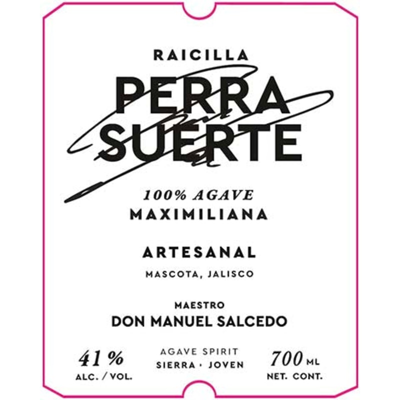Raicilla Perra Suerte 700ML BTL