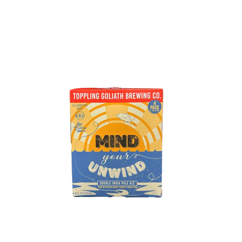 Toppling Goliath Mind Your Unwind DIPA 4 Pack