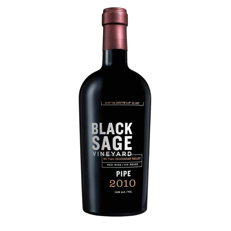 BLACK SAGE VINEYARD PIPE VQA 500ML @ Sage Hill [1014227] 500 ml