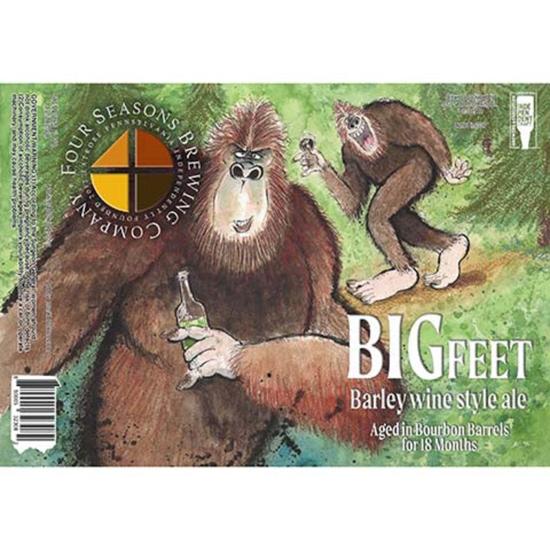 Four Seasons Bigfeet Barleywine Style Ale 500ML BTL