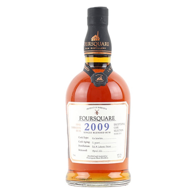 Foursquare 12 Year Old Mark XVII 2009 Single Blended Rum 750ML BTL