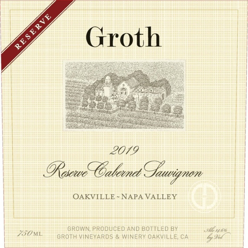 Groth Cabernet Sauvignon Reserve Oakville 2019 750ML 750ML