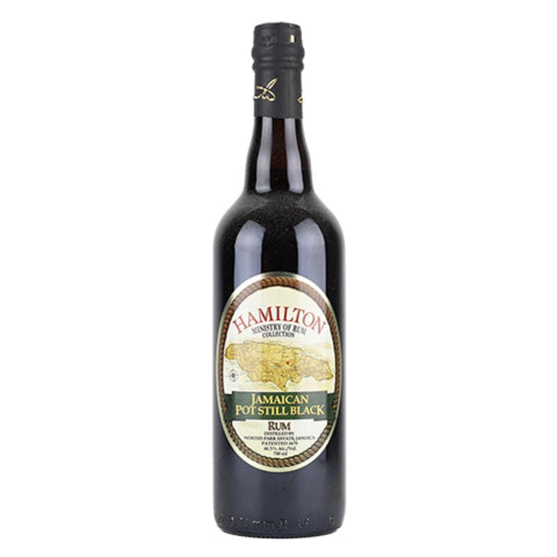 Hamilton Jamaican Pot Still Black Rum 750ML BTL