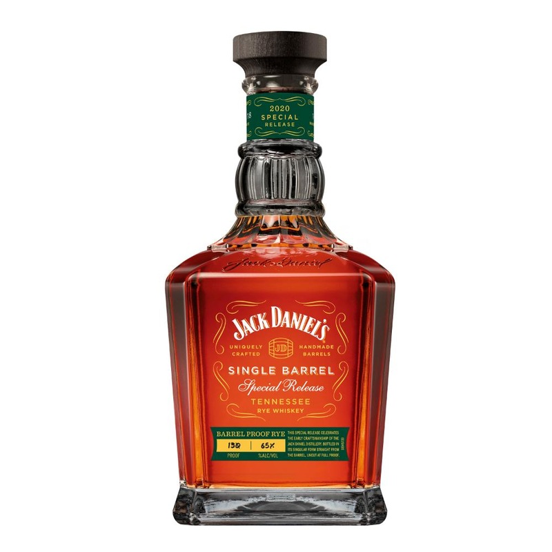 Jack Daniel’s Single Barrel Barrel Proof Rye 2020 Special Release