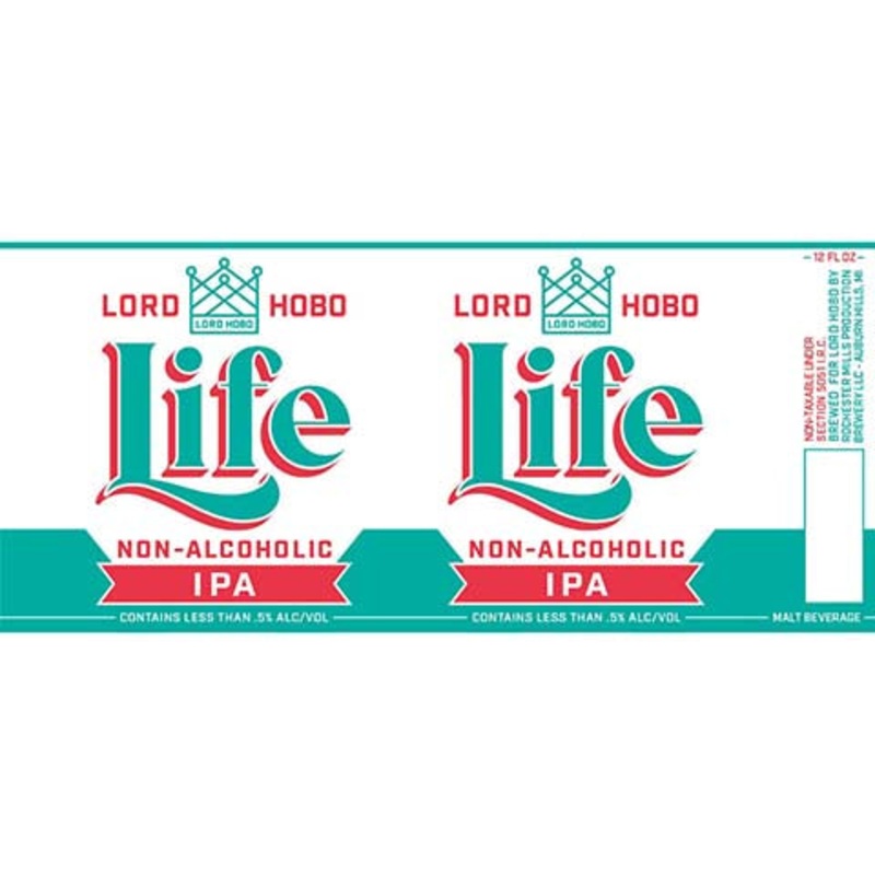 Lord Hobo Life IPA (Non-Alcoholic) 12OZ SINGLE CAN