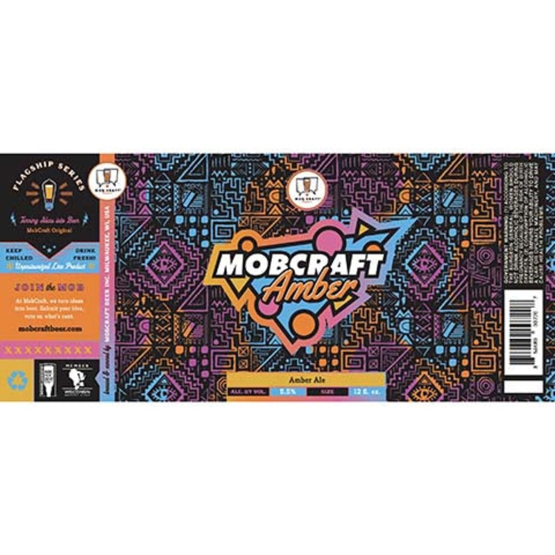 Mobcraft Amber Ale 12OZ SINGLE CAN