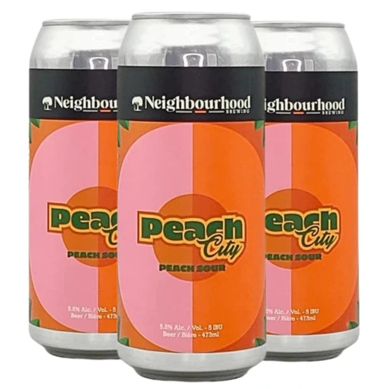 NEIGHBOURHOOD PEACH CITY SOUR 473ML 4PK CAN @ Kelowna [1047376] 1892 ml