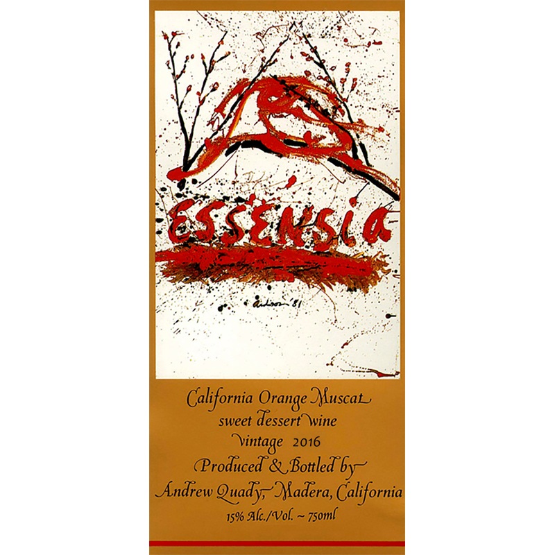 QUADY ESSENSIA ORANGE MUSCAT 2018 375 mL