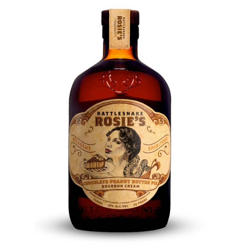 Rattlesnake Rosie’s Chocolate Peanut Butter Pie Bourbon Cream