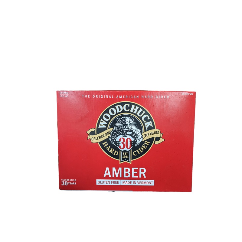 Woodchuck Amber Cider 12 Pack Cans