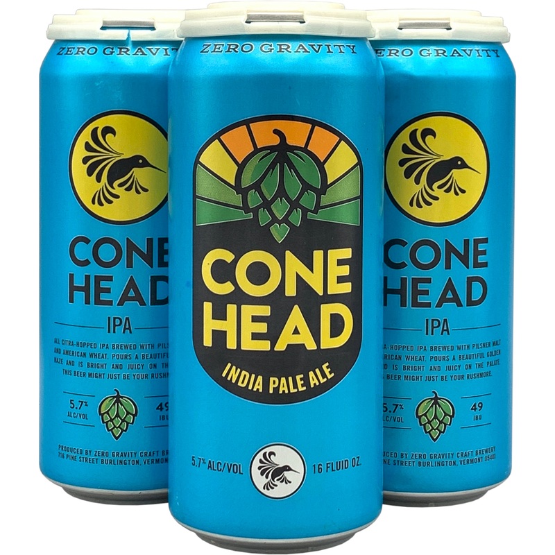 Zero Gravity Conehead IPA 4pk 16oz Can