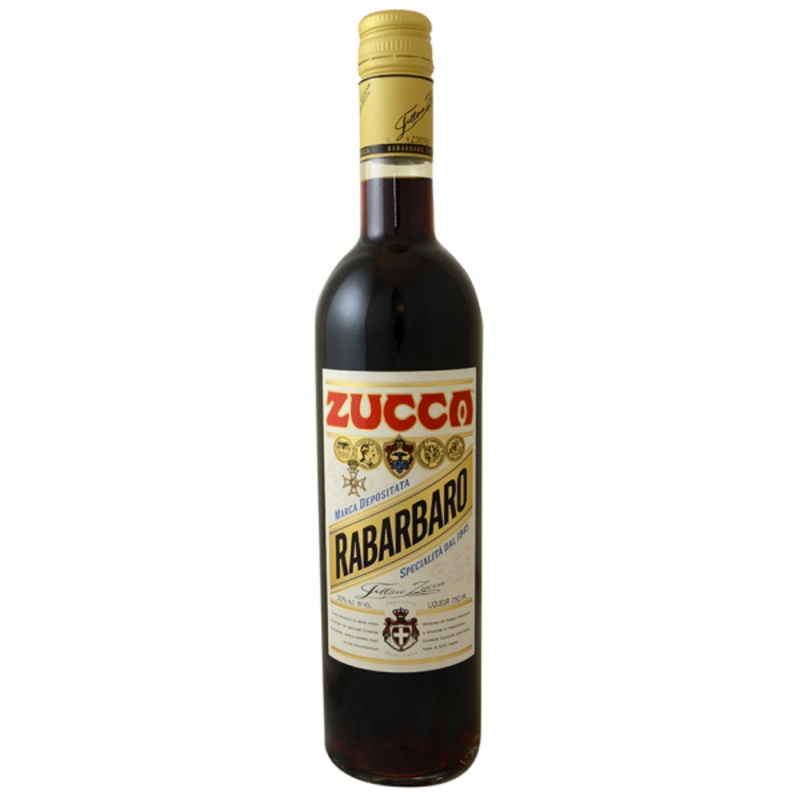 Zucca Amaro Rabarbaro Liqueur 750 ml