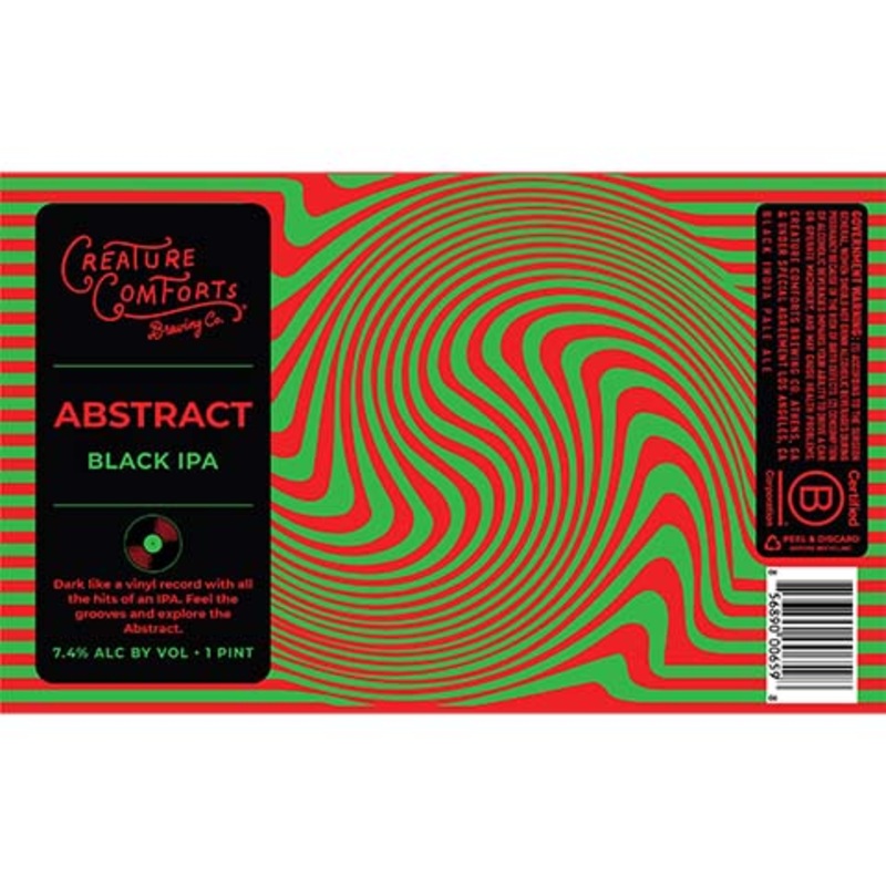 Creature Comforts Abstract Black IPA 16OZ SINGLE CAN