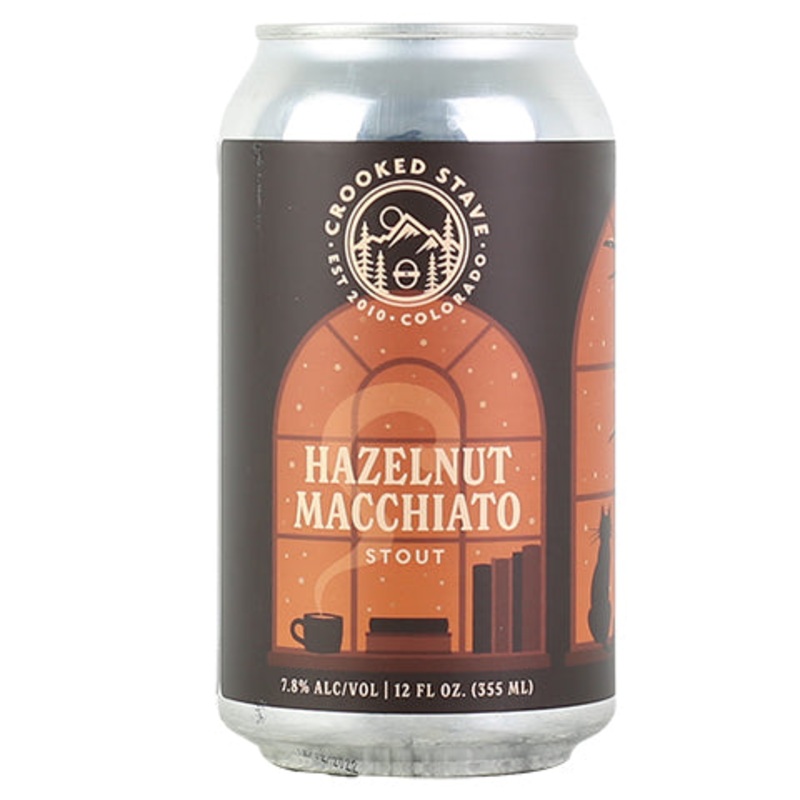 Crooked Stave Hazelnut Macchiato Stout 12OZ SINGLE CAN
