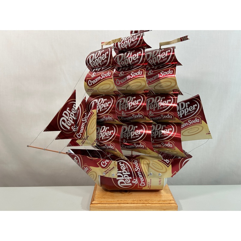 Dr Pepper & Cream Soda Can Ship