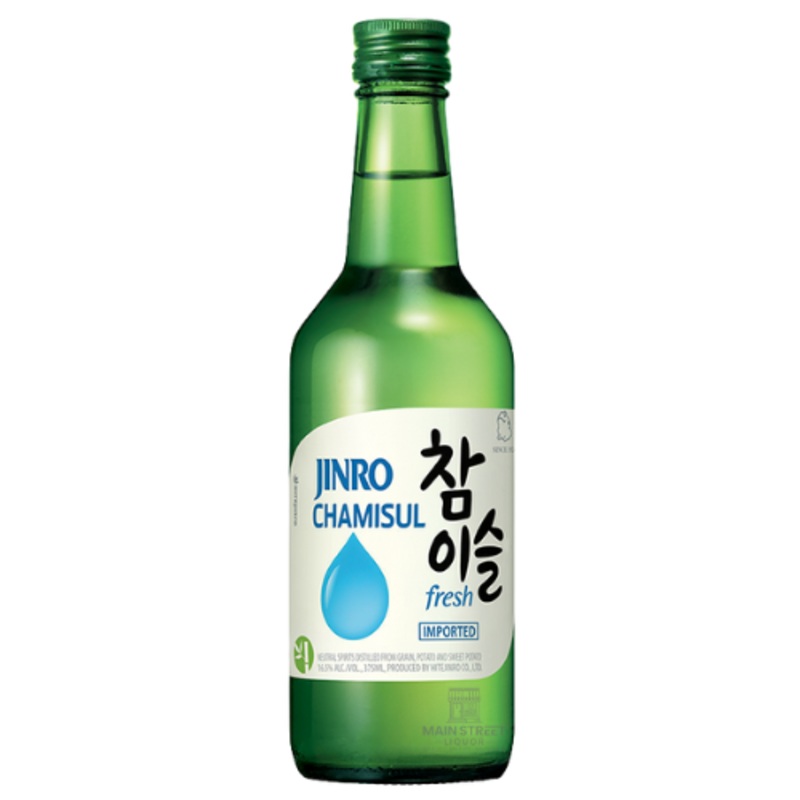 Jinro Chamisul Fresh Soju Single 375mL