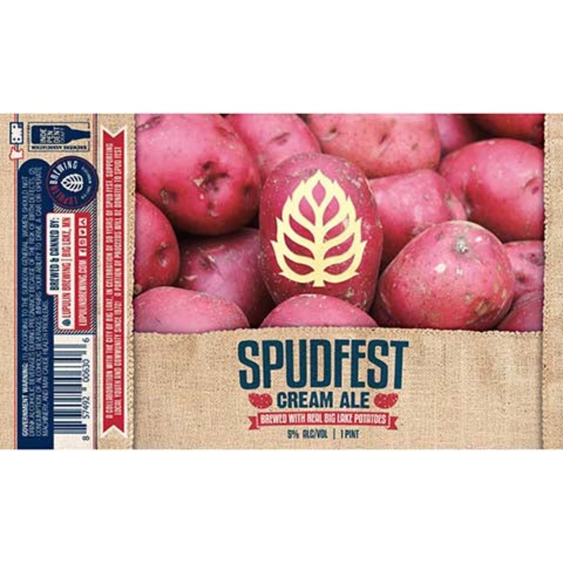 Lupulin Spudfest Cream Ale 16OZ SINGLE CAN