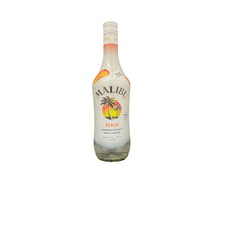 Malibu Peach Rum 750ML