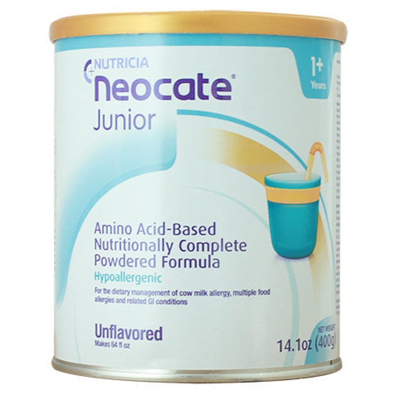 Neocate Junior Powdered Formula (Unflavored) 14.1OZ CAN (with Prebiotics)