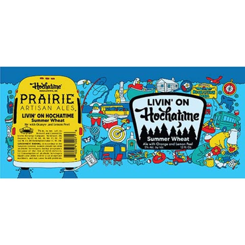 Prairie Livin’ On Hochatime Summer Wheat 12OZ SINGLE BTL