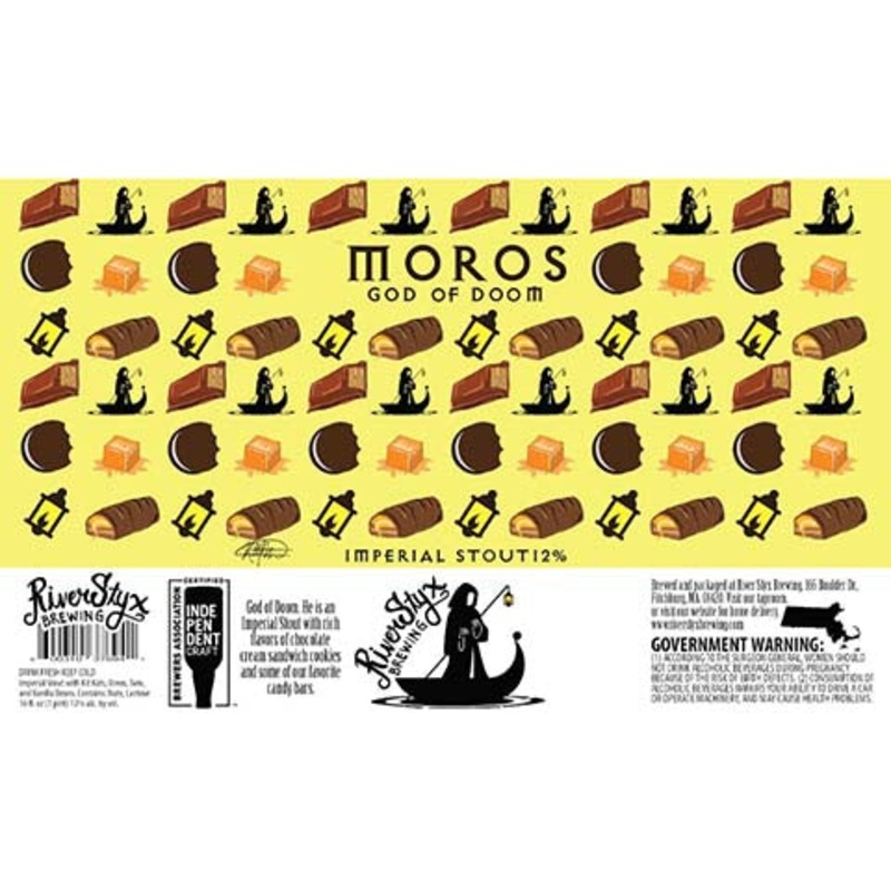 River Styx Moros God Of Doom Imperial Stout 16OZ SINGLE CAN