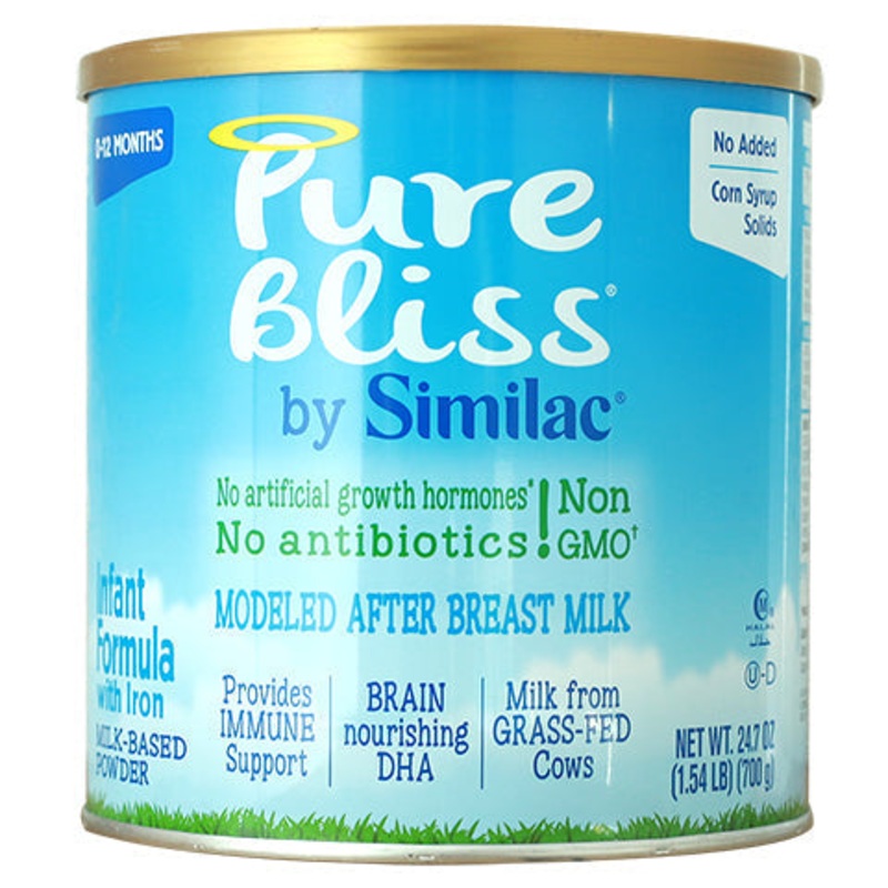 Similac Pure Bliss Non-GMO Infant Formula 24.7OZ CAN