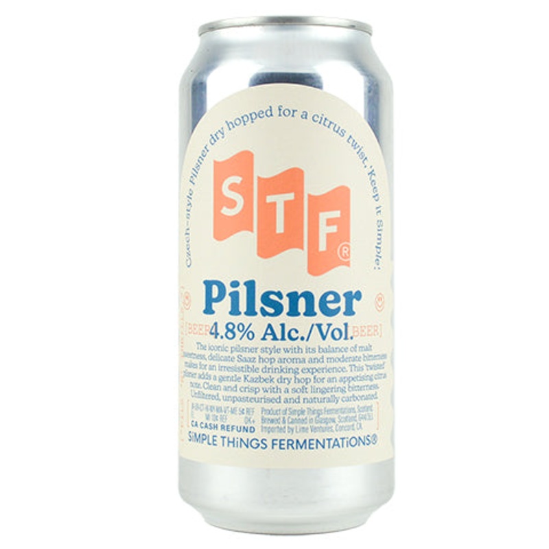 Simple Things Fermentations Twisted Pilsner 440ML CAN