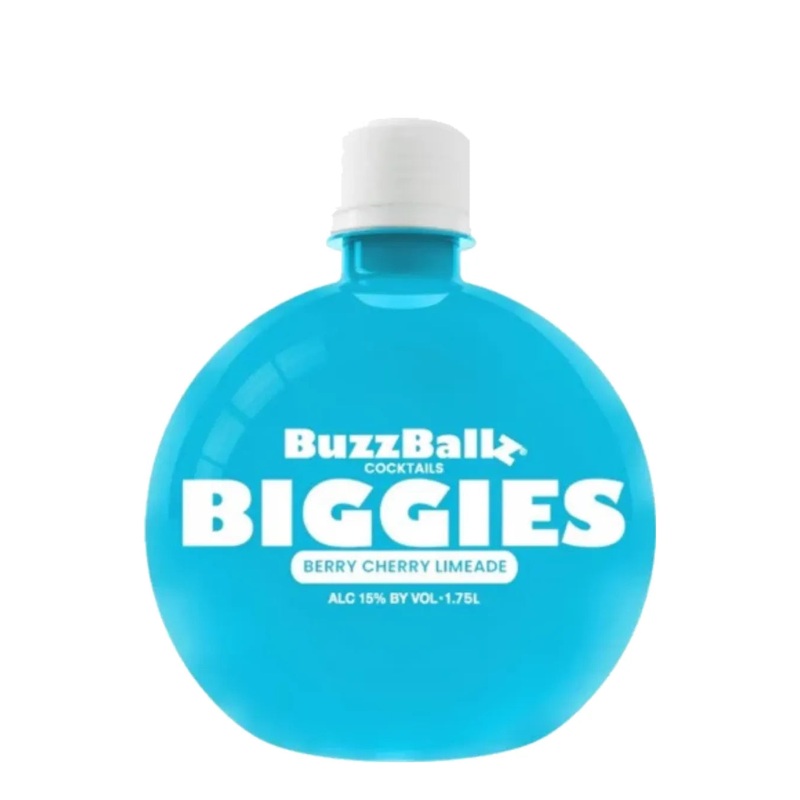 BuzzBallz Biggies Berry Cherry Limeade RTD Cocktail 1.75L