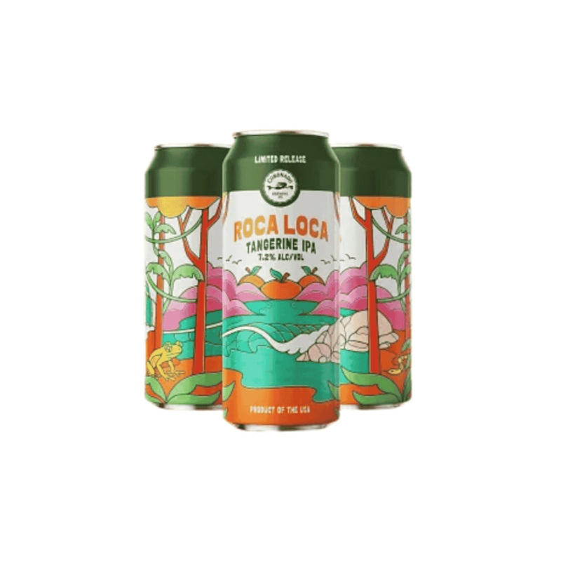 Coronado Brewing Roca Loca Tangerine IPA Limited Release 4pk 16 oz