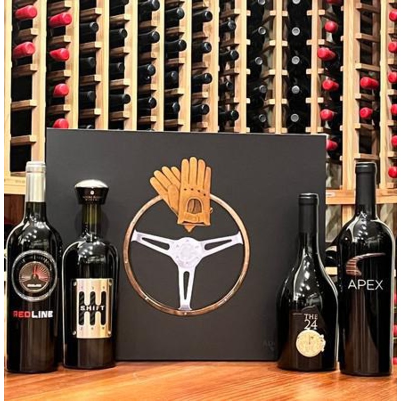 Gift Set Wine Adobe Road (Apex,Shift,The24,Redline)