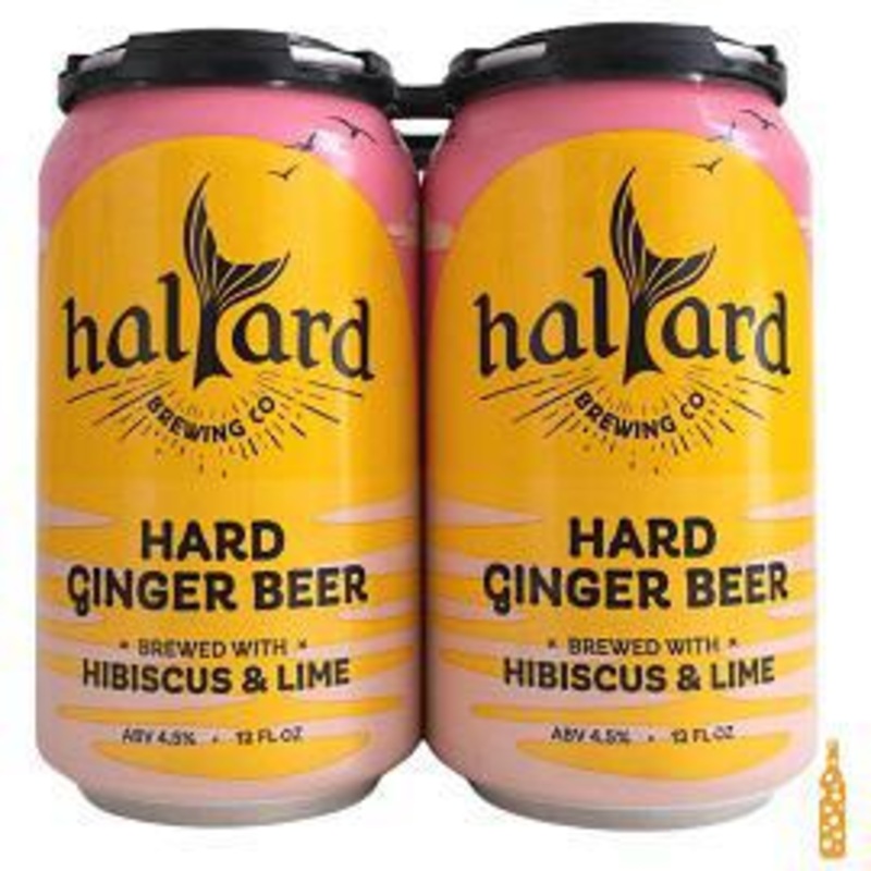 Ginger Beer Halyard 6pk Hibiscus Lime