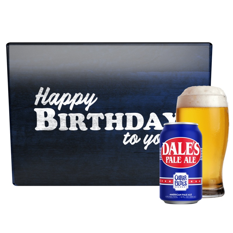 Happy Birthday Beer Gift Basket 6 Craft Beers