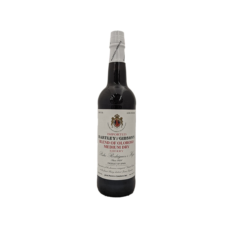 Hartley & Gibson’s Oloroso Medium Dry Sherry 750ML