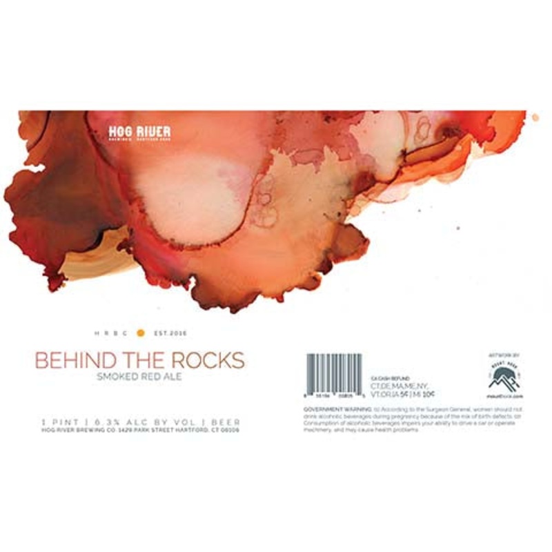 Hog River Behind The Rocks Smoked Red Ale 16OZ SINGLE CAN