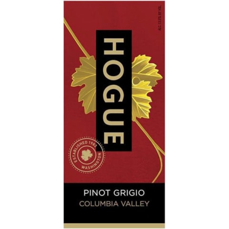 HOGUE CELLARS PINOT GRIGIO COLUMBIA VALLEY 2018 750 mL