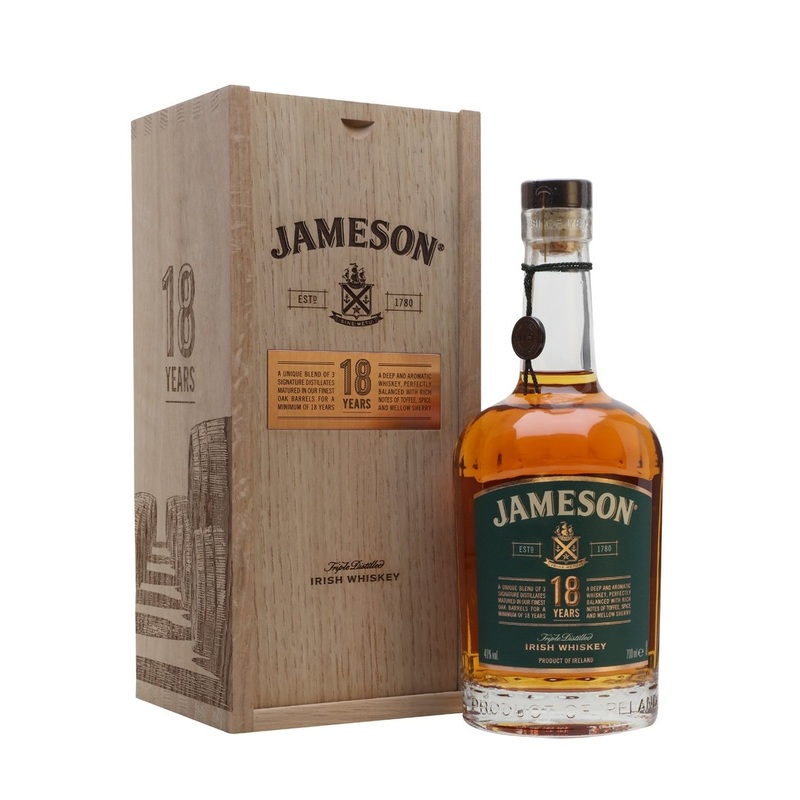 JAMESON 18YO IRISH WHISKEY