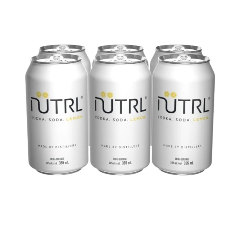 NUTRL VODKA SODA LEMON 355ML 6PK CAN @ Airdrie [1000063] 2130 ml