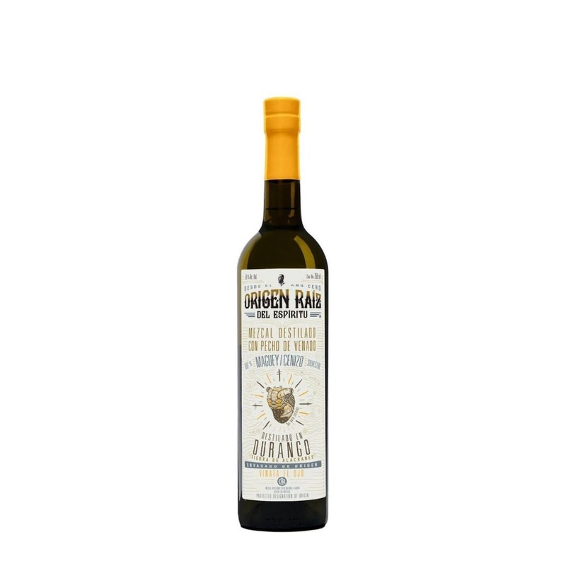 Origen Raiz Pecho De Venado Mezcal 750mL 49.8%ALC